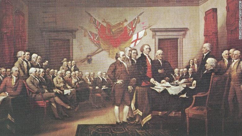 Toàn văn Tuyên ngôn Độc lập Hoa Kỳ 4/7/1776